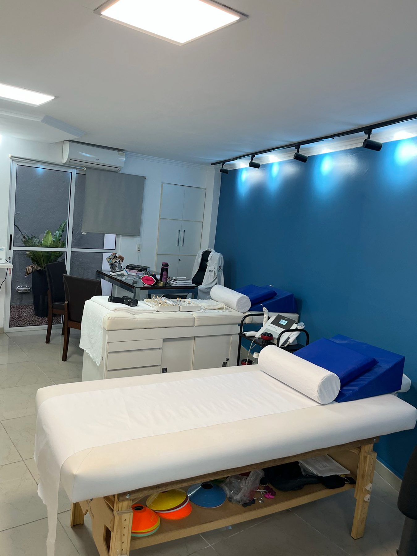 Sala de atendimento da Clínica Sampieri