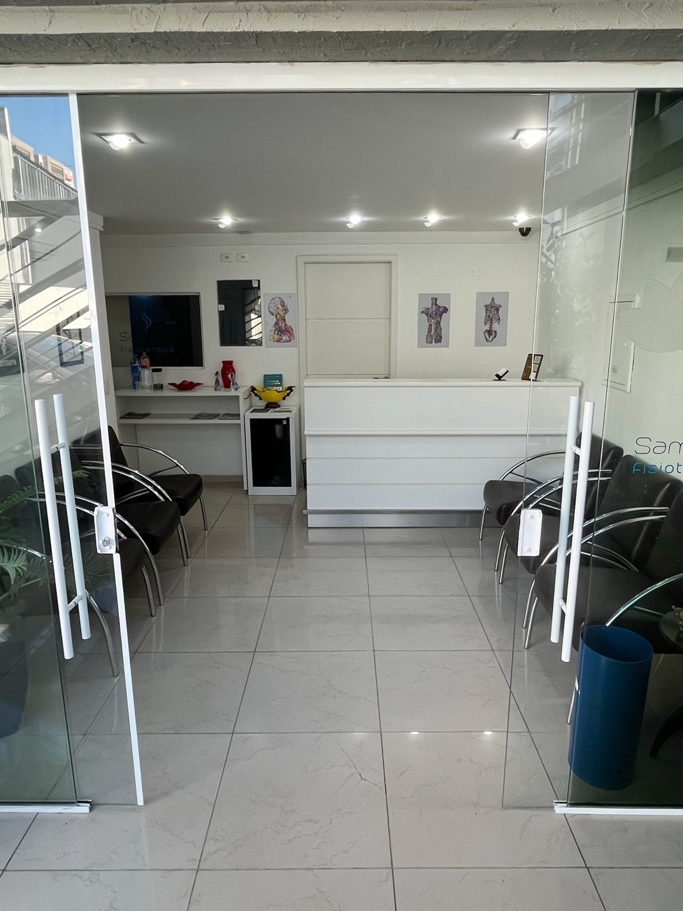 Recepção da Clínica Sampieri Fisioterapia