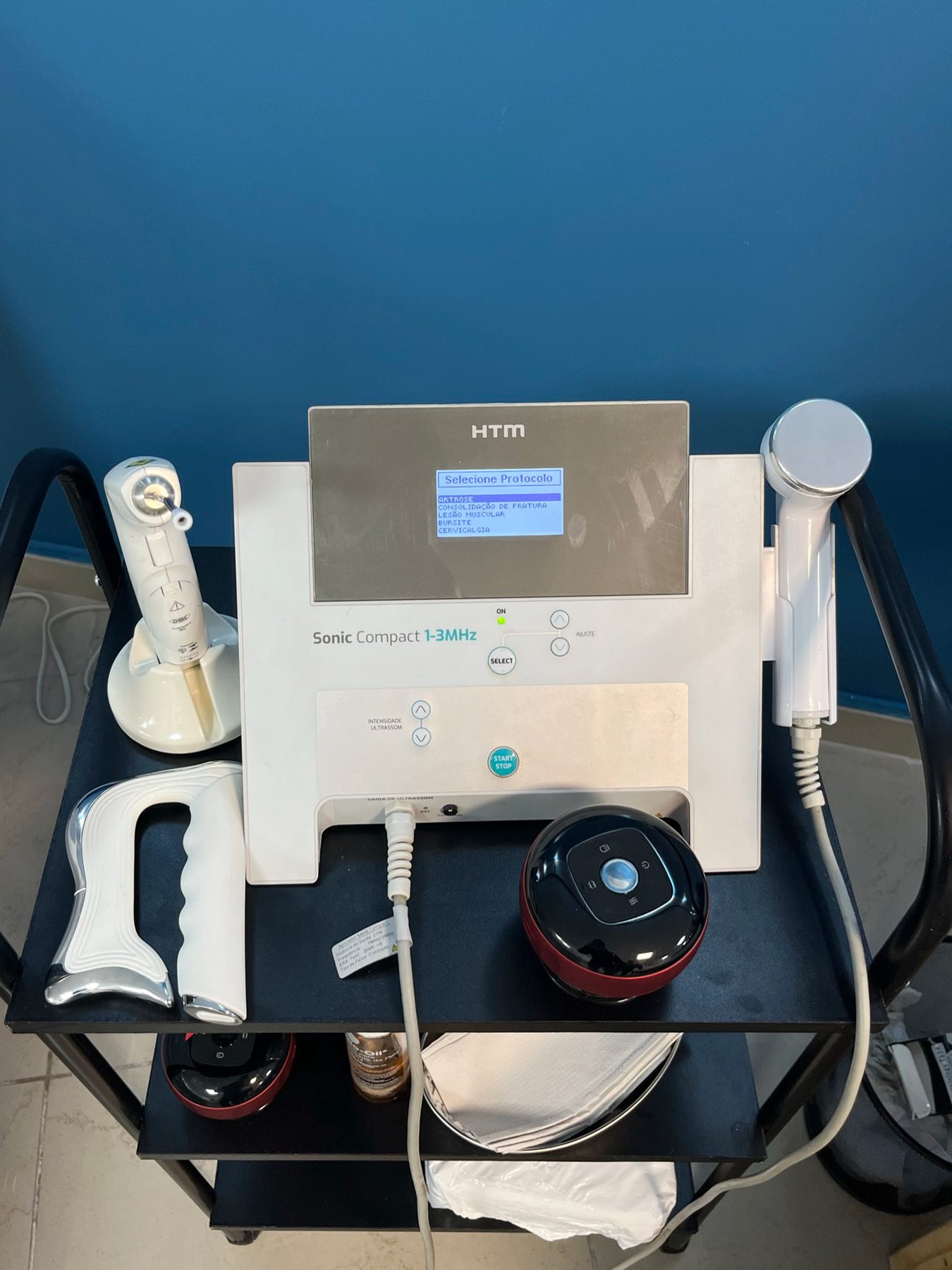 Equipamento de ultrassom terapêutico